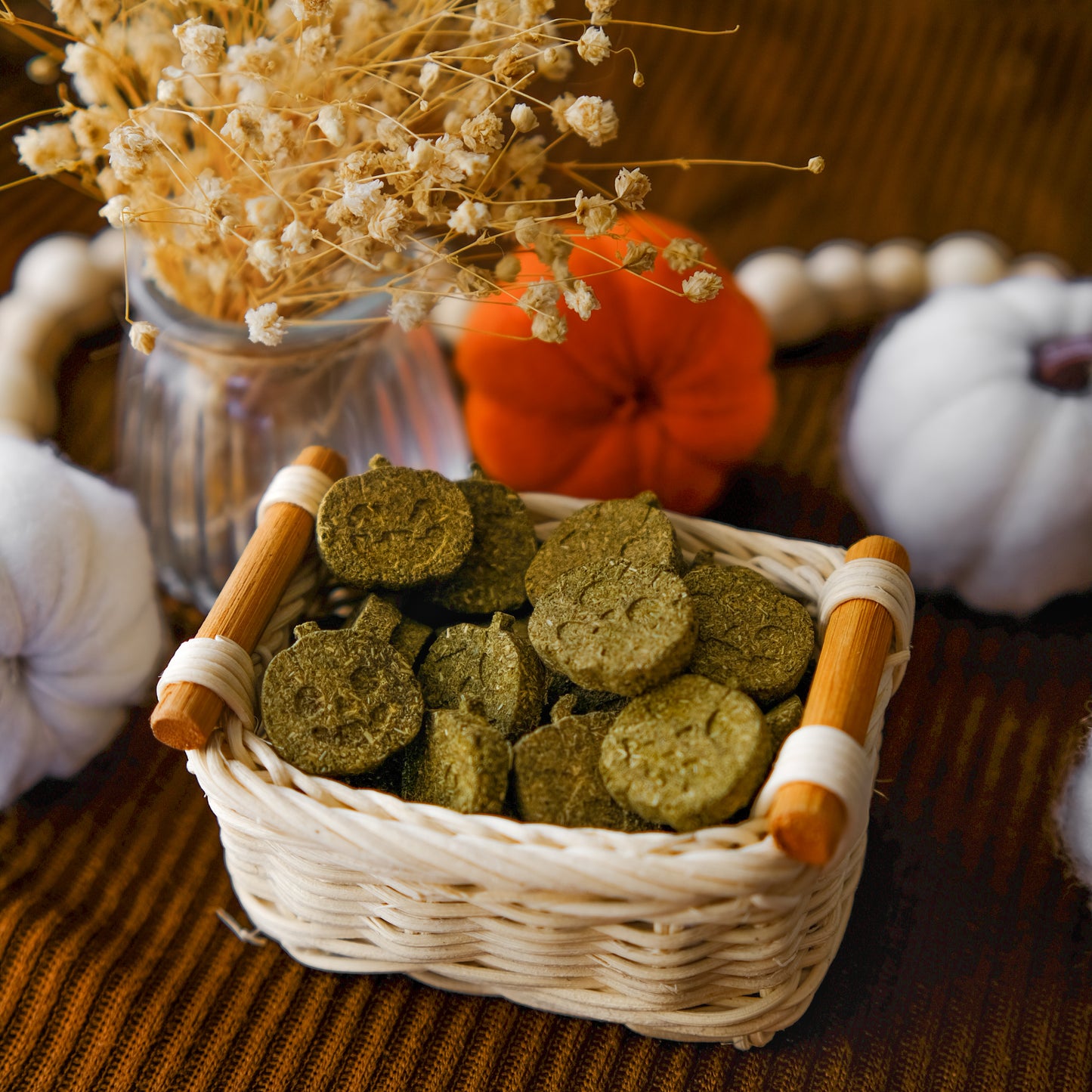 Spooky Pumpkin Bites | Hay Based Halloween Treats