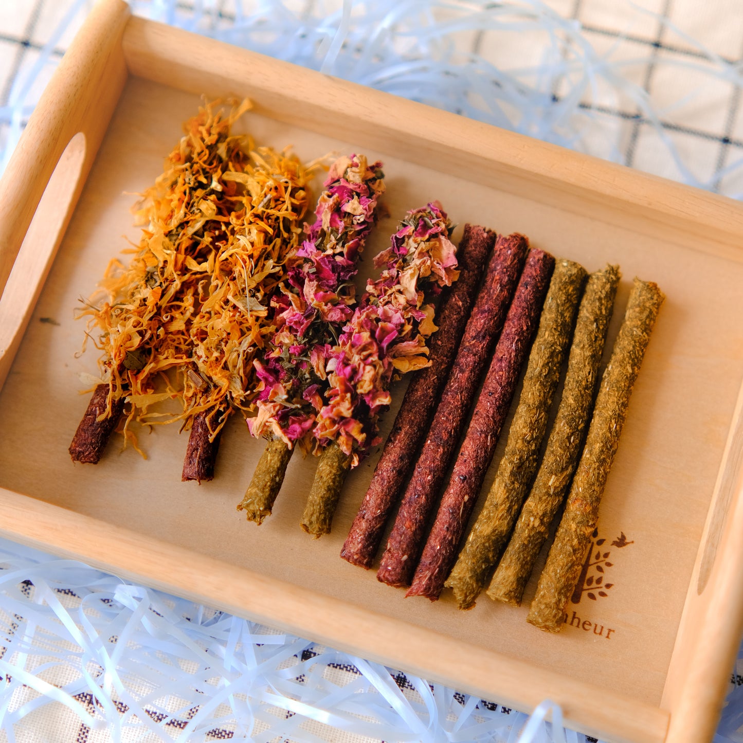 Blossoming Hay Sticks | Orchard Hay Based