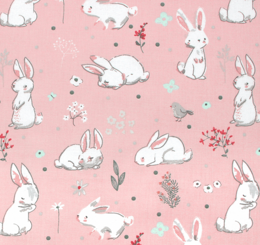 Pink bunny (hay bag)