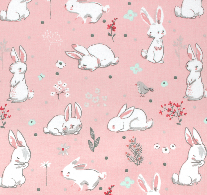 Pink bunny (hay bag)