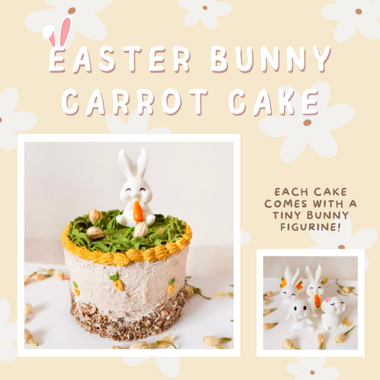 Easter Bunny Carrot Cake | Easter themed cake | Limited edition and supply