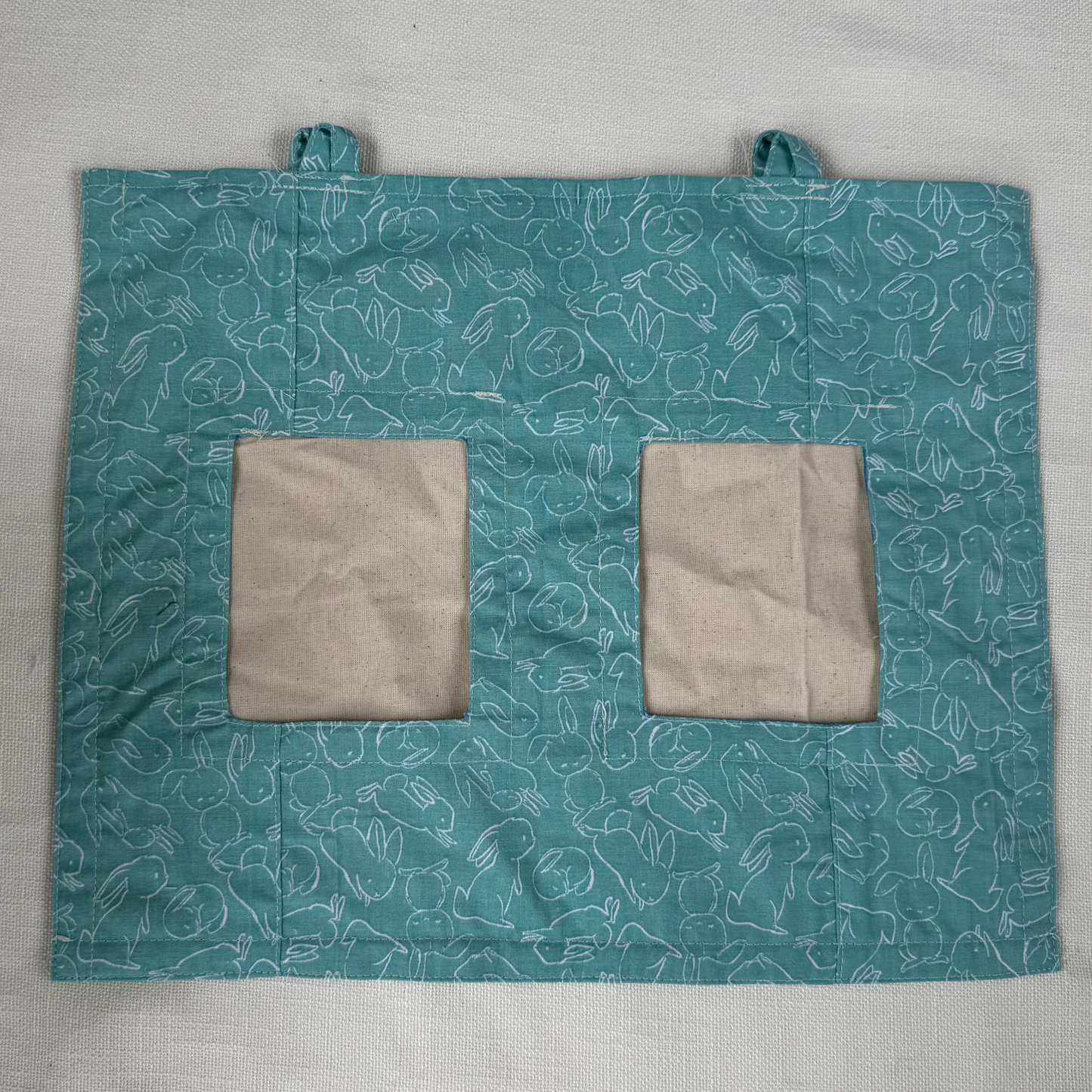 (ONLY 1) LARGE Bag-O-Hay *20% off automatically applied at checkout* - Teal bunny