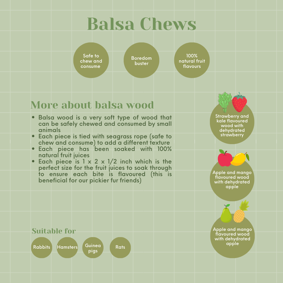 Balsa Chews